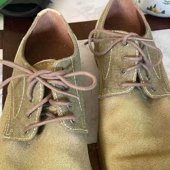 Stacy Adams Sz 8M Preston Green Suede Shoes 24891-344 - Picture 2 of 8